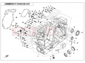 CFMOTO 2018 ATV CFORCE 850 (CF800AU-2A) RIGHT CRANKCASE ASSY - E01-2-V1