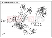 CFMOTO 2018 ATV CFORCE 850 (CF800AU-2A) CYLINDER HEAD NO.2 ASSY - E02-6-V2