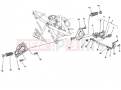 DUCATI Superbike 888 SP5 FOOTREST » FRAME