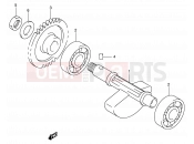 SUZUKI DR-Z400E K2 (2002) (E01) 9 - CRANK BALANCER