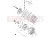 SUZUKI DR-Z400E K2 (2002) (E01) 19 - CLUTCH