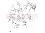 SUZUKI DR-Z400E K2 (2002) (E01) 33A - FRAME (MODEL K1/K2/K3/K4)