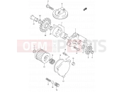 15 - OIL PUMP - Suzuki DR-Z400E Y (2000) (E01)