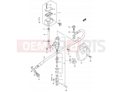 57 - REAR MASTER CYLINDER - Suzuki DR-Z400E Y (2000) (E01)