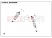 FRONT SHOCK ABSORBER - F05-2 - CFMOTO UFORCE 1000 (CF1000UTR-3) 2019