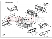 CARGO BOX - F22-1-V2 - CFMOTO UFORCE 1000 (CF1000UTR-3) 2019