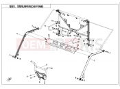 BUMPER @^ CAB FRAME - F23-V3 - CFMOTO UFORCE 1000 (CF1000UTR-3) 2019