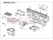 MIDDLE PLASTICS - F04-4 - CFMOTO UFORCE 1000 (CF1000UTR-3) 2020