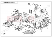 CFMOTO UFORCE 1000 (CF1000UTR-3) MIDDLE PLASTICS(FOR SIDE DOORS) - F04-3-A-V5