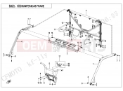 CFMOTO UFORCE 1000 (CF1000UTR-3) BUMPER @^ CAB FRAME - F23-V5
