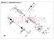 CFMOTO UFORCE 1000 (CF1000UTR-3) TRANSMISSION SYSTEM(3) - E06-3-V3
