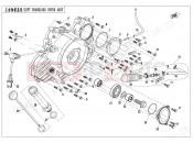 LEFT CRANKCASE COVER ASSY. - E01-4-V3 - CFMOTO UFORCE 1000 (CF1000UTR-3) 2024