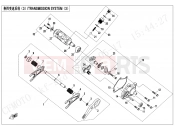 TRANSMISSION SYSTEM(3) - E06-3-V6 - CFMOTO UFORCE 1000 (CF1000UTR-3) 2024
