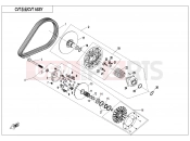 CVT ASSY - E05-A-V3 - CFMOTO UFORCE 1000 (CF1000UTR-3) 2025