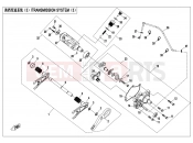 TRANSMISSION SYSTEM(3) - E06-3-V7 - CFMOTO UFORCE 1000 (CF1000UTR-3) 2025