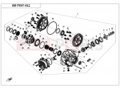 CFMOTO 2018 UTV UFORCE 1000 (CF1000UU) FRONT AXLE - F31