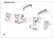 CFMOTO UFORCE 1000 (CF1000UU) REAR PLASTICS - F04-5-V2