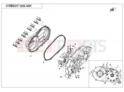 CFMOTO UFORCE 1000 (CF1000UU) CVT CASE ASSY. - E01-3-V2