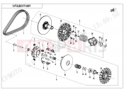 CFMOTO UFORCE 1000 (CF1000UU) CVT ASSY(FOR DOWNHILL BRAKING) - E05-B