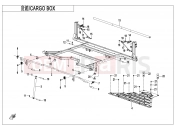 CFMOTO UFORCE U6 EV (CF200DUTR [EU167]  [ABS] ) CARGO BOX - F22-2