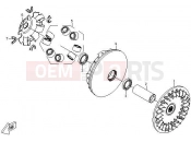 CFMOTO RANCHER 500 (CF500-3) PRIMARY SHEAVE - E14