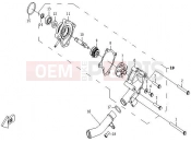 CFMOTO RANCHER 500 (CF500-3) WATER PUMP ASSY. - E22
