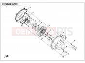 CFMOTO 2017 UTV UFORCE 550 (CF500UTR-2) FAN ASSY