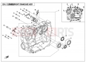 CFMOTO 2017 UTV UFORCE 550 (CF500UTR-2) RIGHT CRANKCASE ASSY. - E01-2