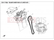 CFMOTO 2017 UTV UFORCE 550 (CF500UTR-2) CYLINDER HEAD@^CYLINDER ASSY. - E02-V2