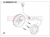 CFMOTO 2017 UTV UFORCE 550 (CF500UTR-2) MAGNETO ASSY(WITHOUT EPS) - E03-A