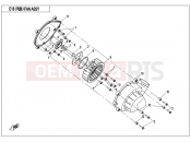 CFMOTO 2017 UTV UFORCE 550 (CF500UTR-2) FAN ASSY - E18