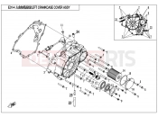 LEFT CRANKCASE COVER ASSY. - E01-4 - CFMOTO UFORCE 550 (CF500UTR-2) 2018