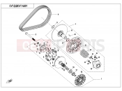 CFMOTO 2019 UTV UFORCE 550 (CF500UTR-2) CVT ASSY - E05-A-V1