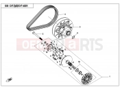 CFMOTO UFORCE 550 (CF500UU) CVT ASSY - E05