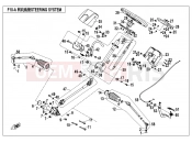 CFMOTO 2019 UTV UFORCE 550 (CF500UU) STEERING SYSTEM(WITHOUT EPS,SOMIC STEERING TIE-ROD) - F10-A-A