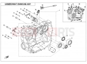 CFMOTO 2019 UTV UFORCE 550 (CF500UU) RIGHT CRANKCASE ASSY. - E01-2-V2