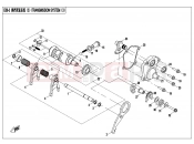 CFMOTO 2019 UTV UFORCE 550 (CF500UU) TRANSMISSION SYSTEM (3) - E06-3