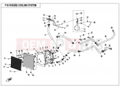 CFMOTO 2020 UTV UFORCE 550 (CF500UU) COOLING SYSTEM - F18