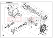 CFMOTO 2020 UTV UFORCE 550 (CF500UU) REAR AXLE(AUTOMATIC DIFFERENTIAL LOCK) - F33-C