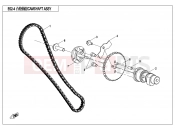 CFMOTO 2020 UTV UFORCE 550 (CF500UU) CAMSHAFT ASSY - E02-4