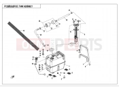 CFMOTO UFORCE 600 (CF600-5) FUEL TANK