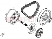 CFMOTO 2013 UTV UFORCE 600 (CF600-5) CLUTCH & CVT
