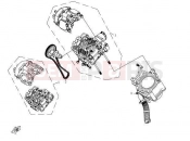 CFMOTO 2015 UTV UFORCE 600 (CF600-5) CYLINDER HEAD & CYLINDER ASSY