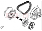 CFMOTO 2015 UTV UFORCE 600 (CF600-5) CLUTCH @^ CVT - E14