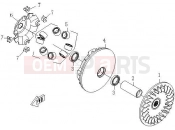 CFMOTO 2015 UTV UFORCE 600 (CF600-5) PRIMARY SHEAVE - E15