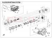 CFMOTO UFORCE 600 (CF600UTR) DRIVETRAIN SYSTEM - F30-V2
