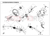 CFMOTO UFORCE 600 (CF600UTR) STEERING SYSTEM(EPS) - F10-V2