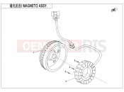 CFMOTO 2021 UTV UFORCE 600 (CF600UTR [T1b] ) MAGNETO ASSY. - E03