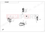 LIGHT - F16-V2 - CFMOTO UFORCE 600 (CF600UTR [T1b] ) 2023