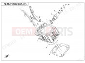 CYLINDER BODY ASSY. - E02-3 - CFMOTO UFORCE 600 (CF600UTR [T1b] ) 2023